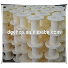 plastic spool for enamelled wire production